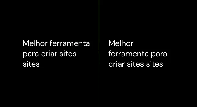 Remover palavras viúvas