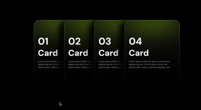 Card com animação no hover